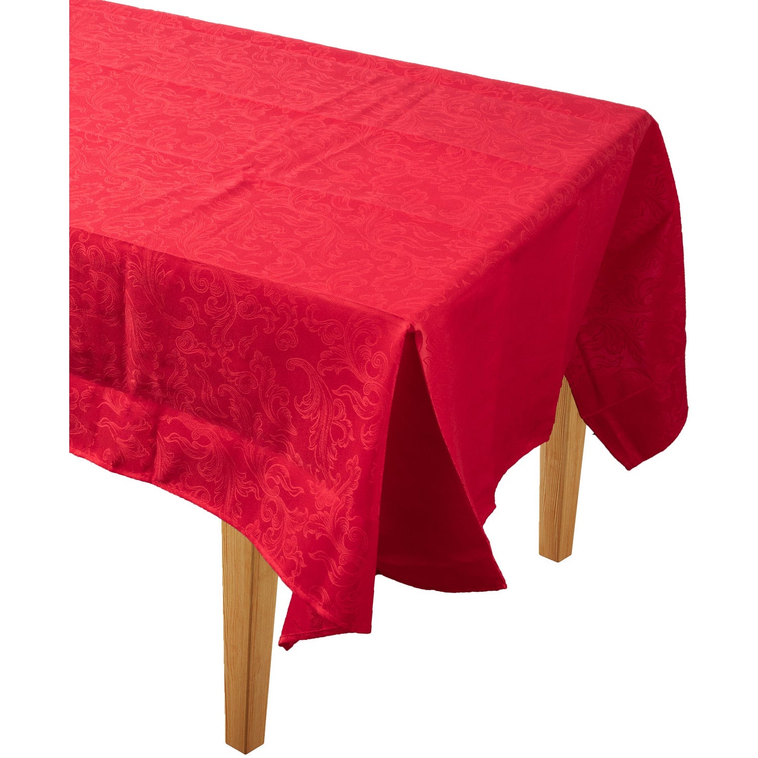 VESTIAMO CASA GRAN NATALE - Tovaglia natalizia antimacchia Jacquard 10 posti 140x300 cm